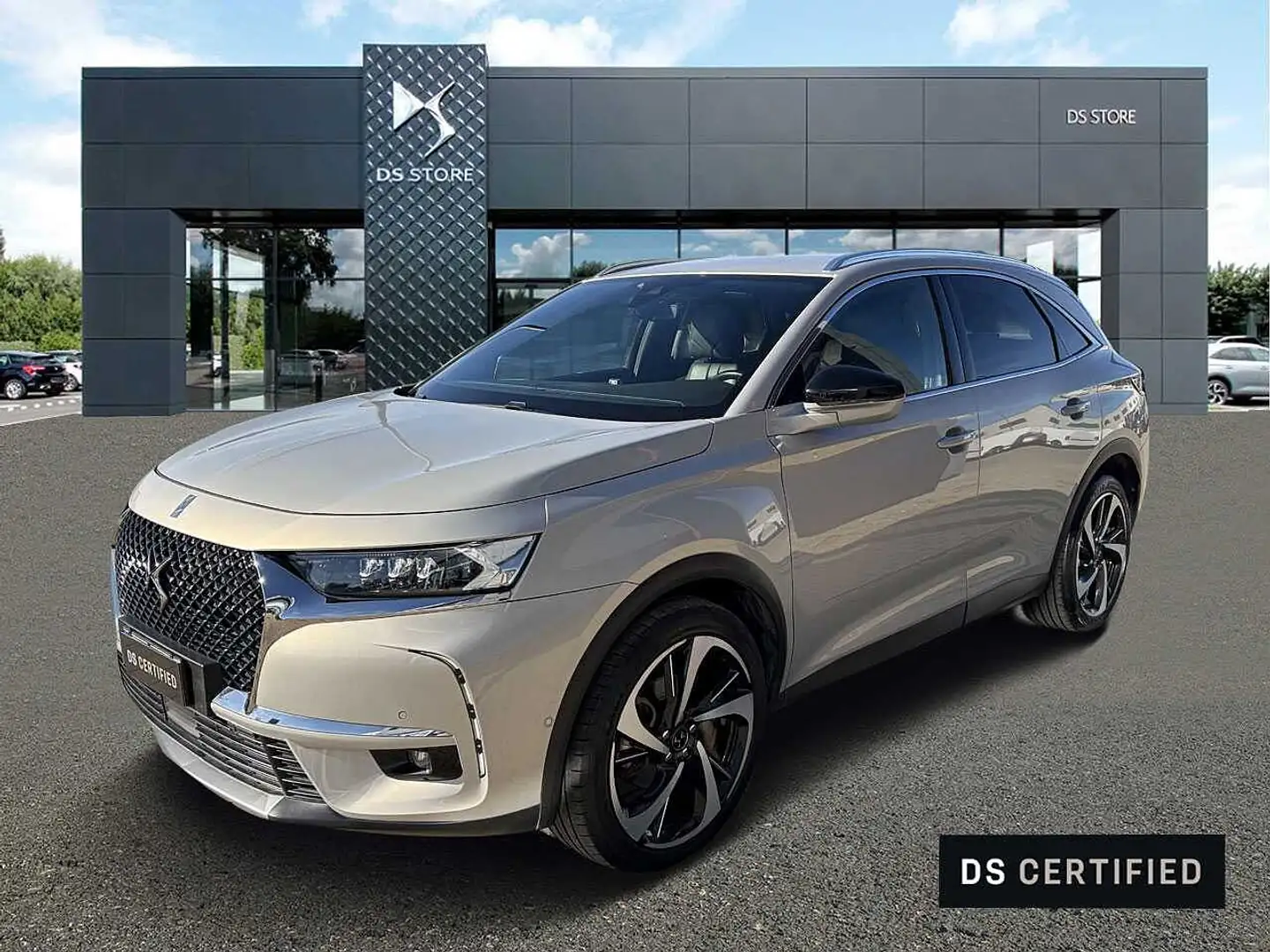 DS Automobiles DS 7 Crossback 7 DS 7 Crossback BlueHDi 130 AT8 Grand Chic OPERA Argent - 1