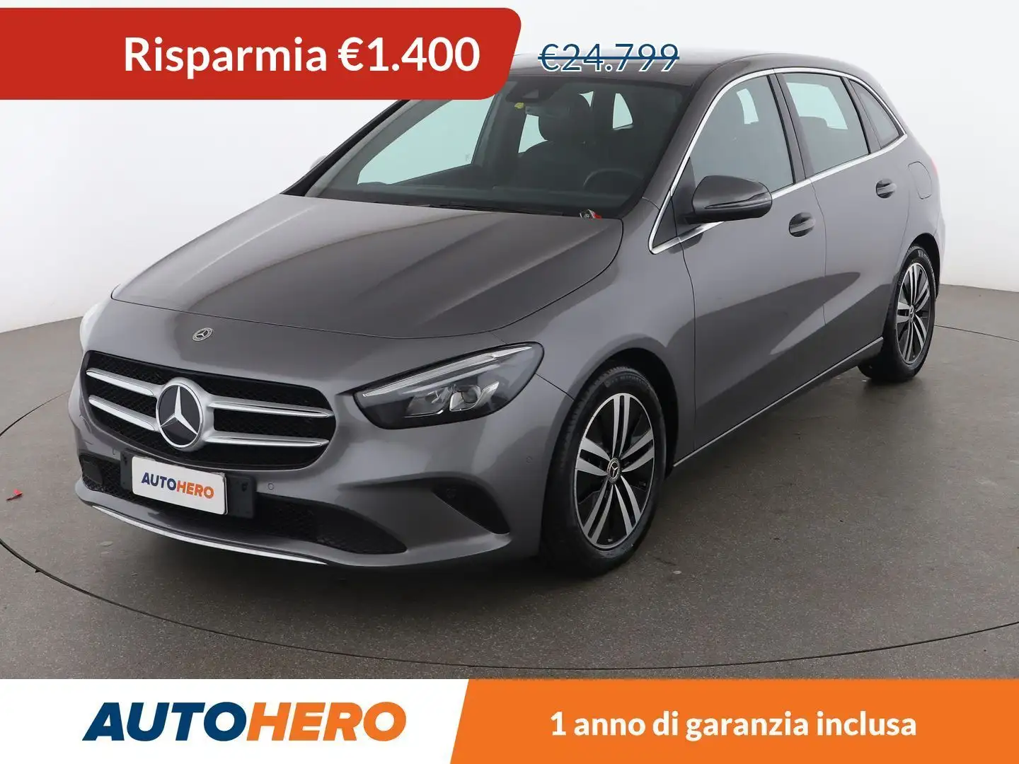 Mercedes-Benz B 180 B 180 Sport Automatic Grigio - 1