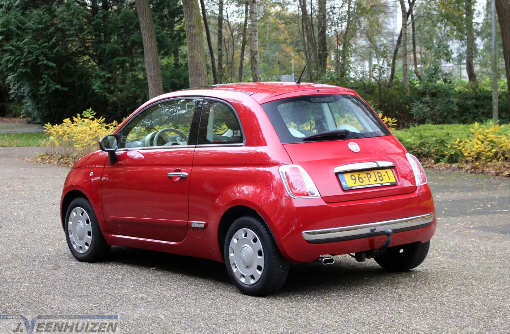 Fiat 500 0.9 TwinAir Lounge | 2011 | Pano | Airco | Rood - 2