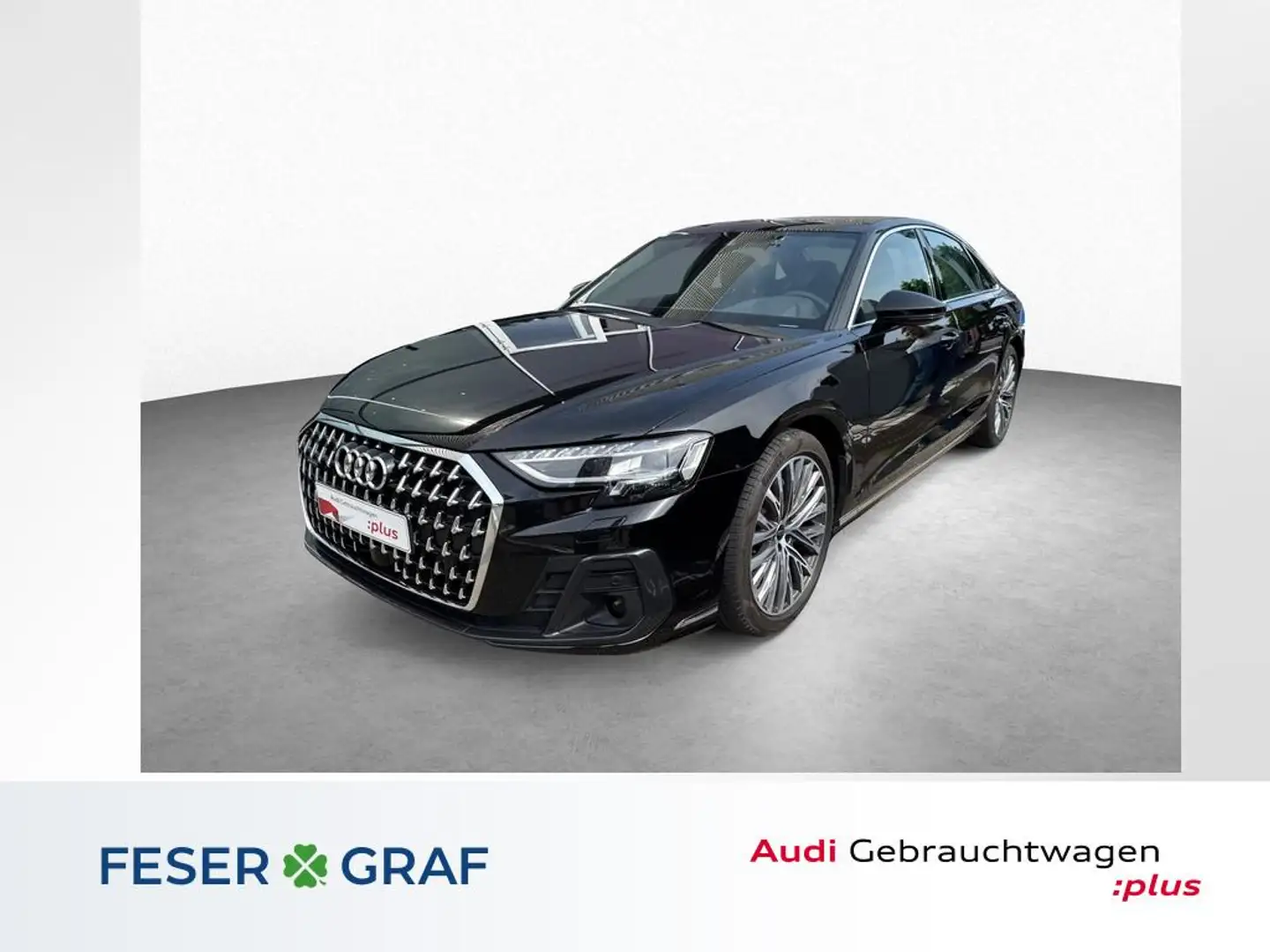Audi A8 50 TDI quattro Pano-Luft-ACC-20 Zoll Negru - 1