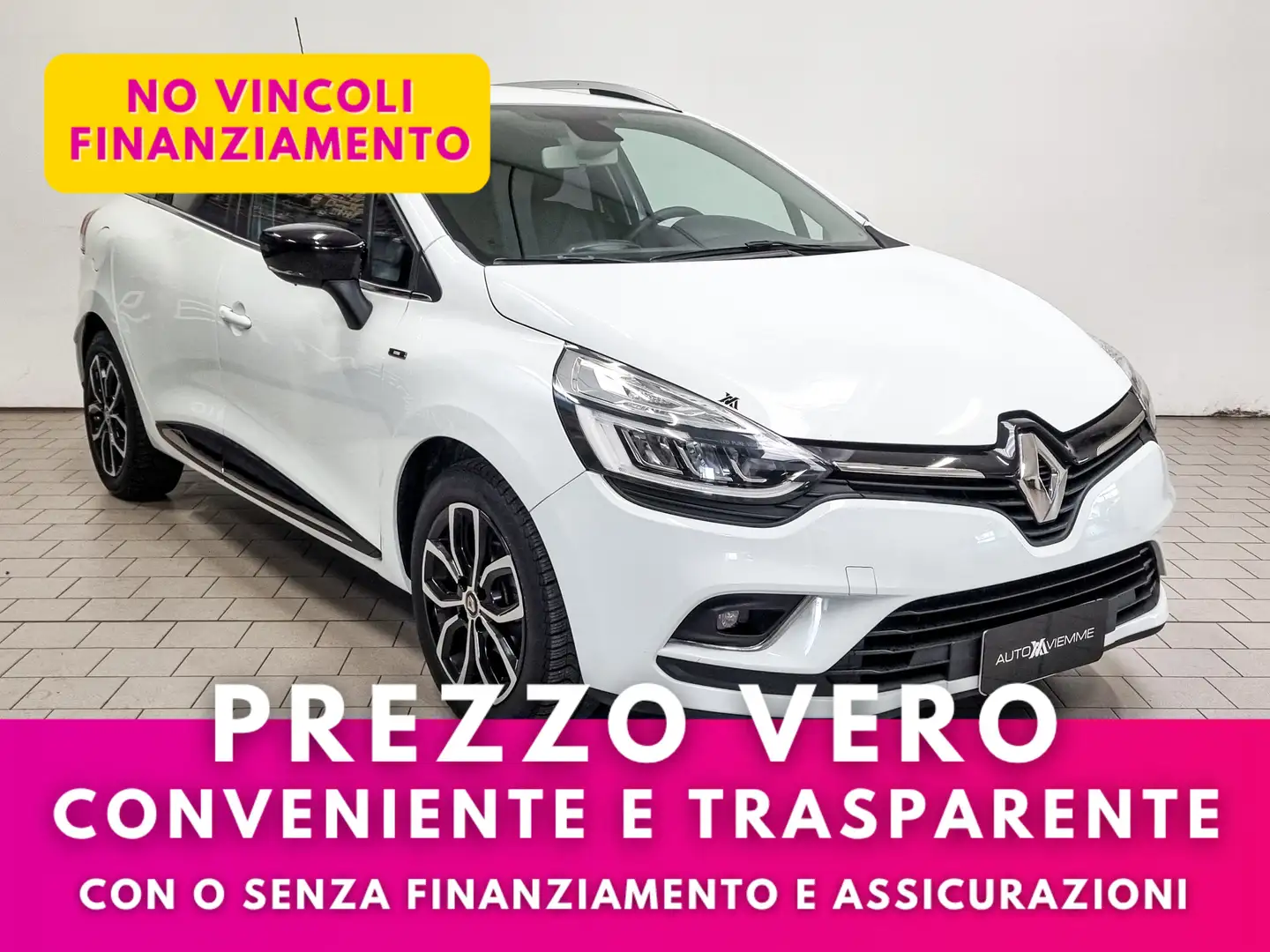 Renault Clio Clio Sporter 0.9 tce Moschino Zen - 30.000km Weiß - 1