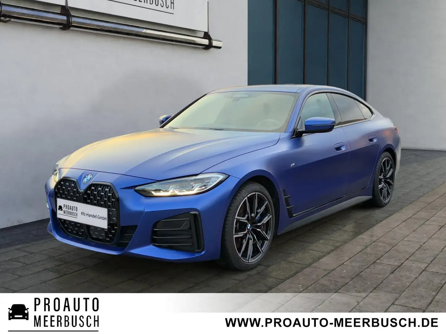 BMW 430 d Gran Coupe xDrive M Sport ACC/MMRY/H&K/360° Blau - 1