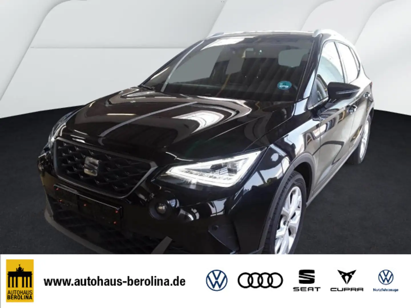 SEAT Arona 1.0 TSI FR DSG *ACC*NAV*LED*R-CAM*SHZ* Schwarz - 1