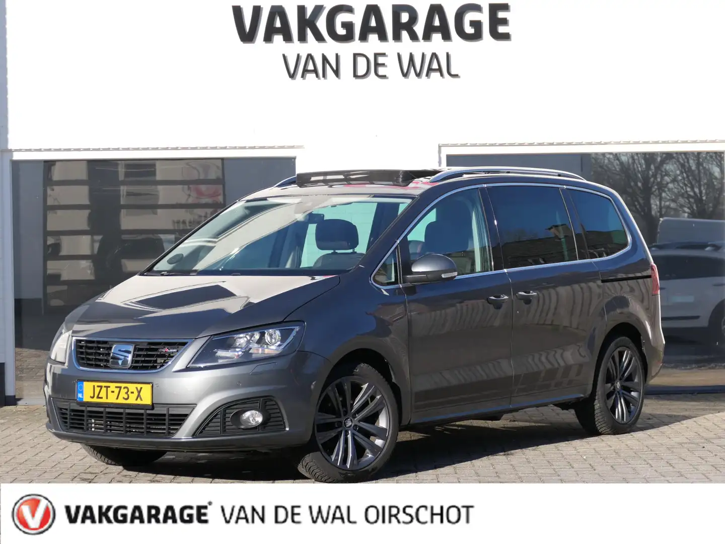 SEAT Alhambra FR-Line | 7-persoons | Panoramadak | Trekhaak | Me Gris - 1