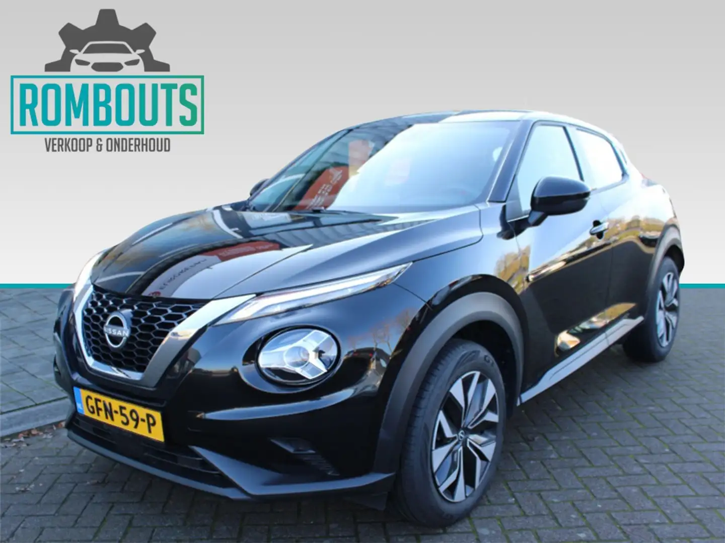 Nissan Juke 1.0 DIG-T Bns Access Automaat Black - 1