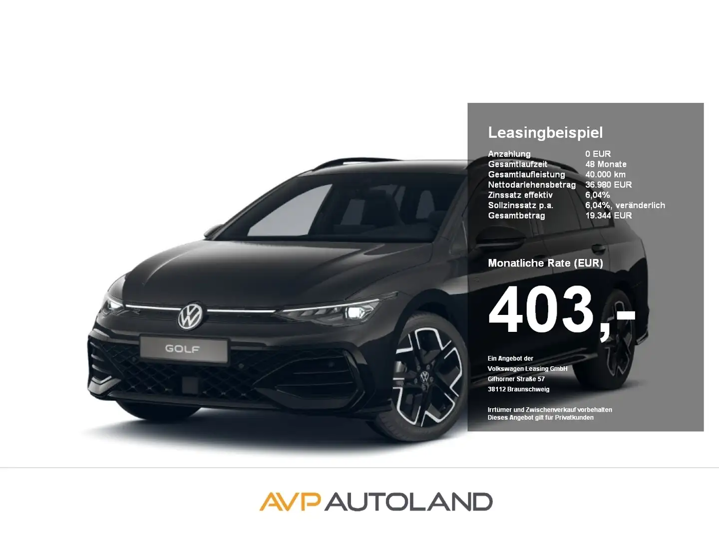 Volkswagen Golf Variant Golf VIII Variant 1.5 eTSI DSG R-Line | AHK | Zwart - 1