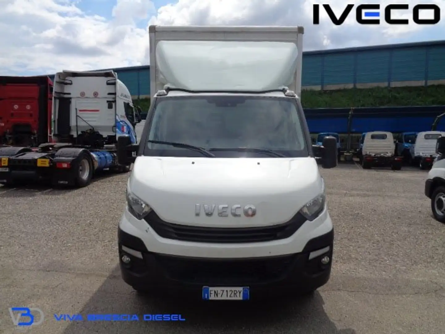 Iveco Daily 35C14 box con sponda Alb - 2