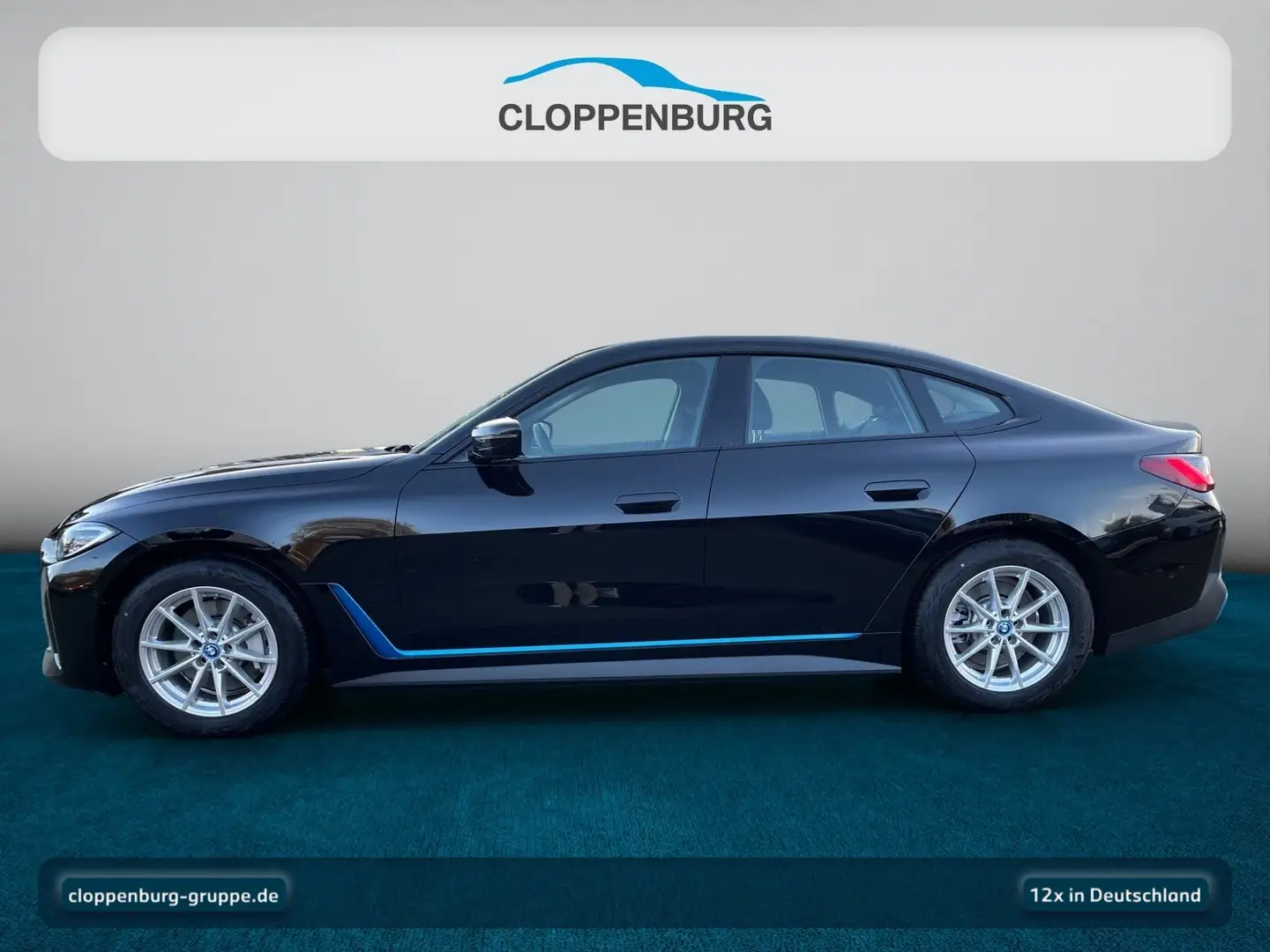 BMW i4 eDrive35 Gran Coupé Navi+SHZ+HiFi+Klimaaut. Schwarz - 2