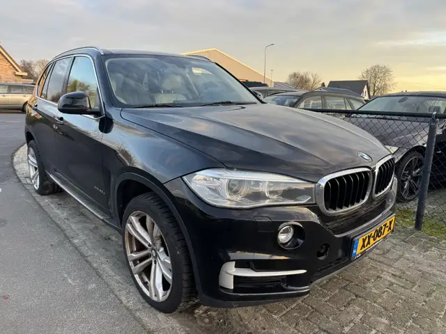 BMW X5 3.0D 258PK Diesel 2014 MOTORSCHADE Zwart Ex BPM