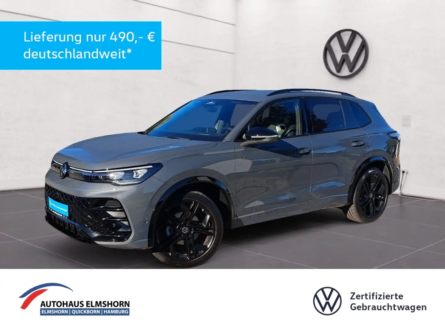 Volkswagen Tiguan R-Line 1.5 eTSI DSG AHK STANDHEIZ HARMAN 20" 4xKA Gris - 1