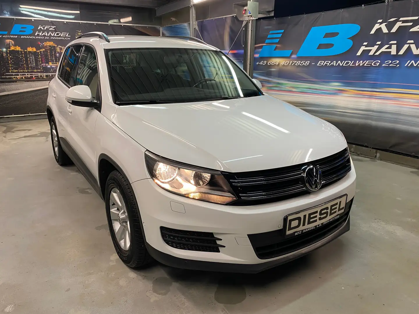 Volkswagen Tiguan Trend Blanc - 2