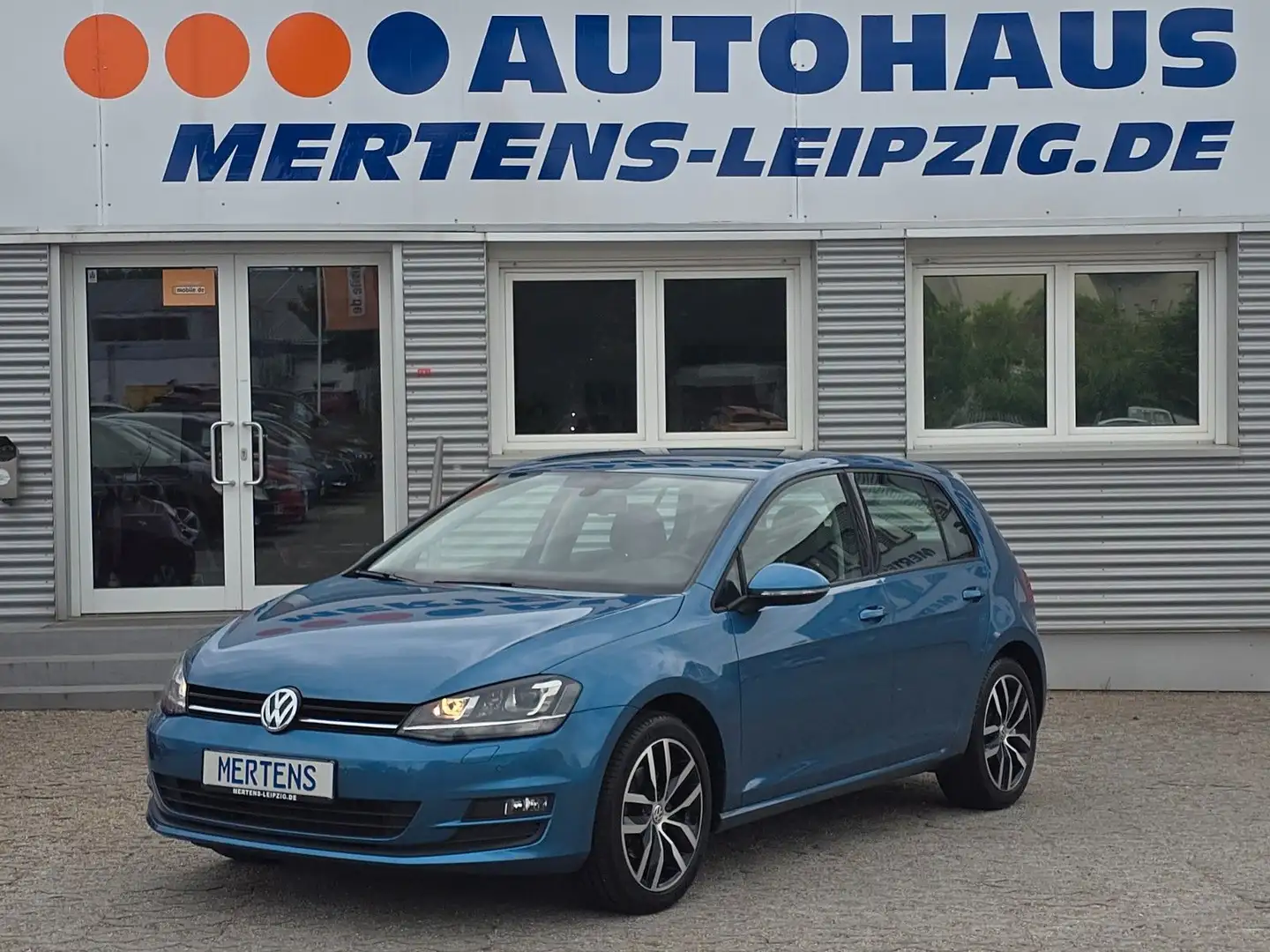 Volkswagen Golf Xenon PDC Kamera BT Tel USB 1. Hand Bleu - 1