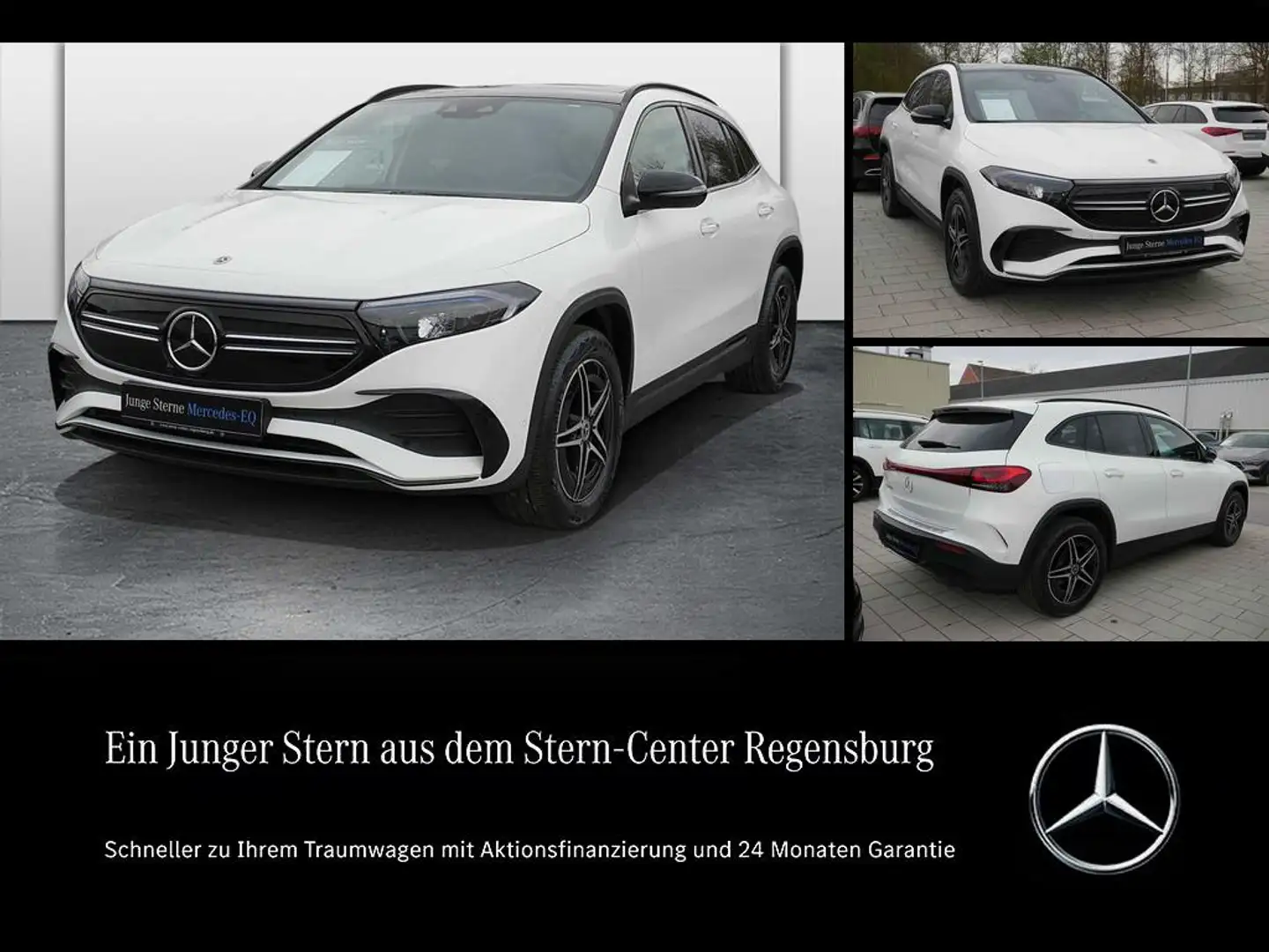 Mercedes-Benz EQA 250 AMG+PANO+DISTRONIC+LED+NIGHT+Burmester®+ Weiß - 1