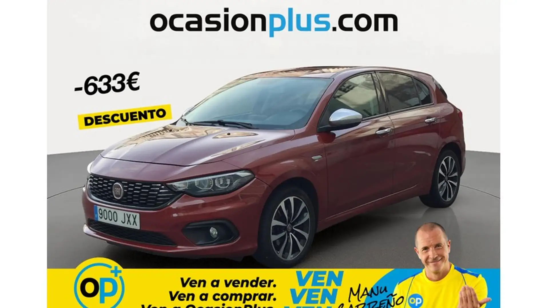 Fiat Tipo 1.3 Multijet II Lounge Rojo - 1