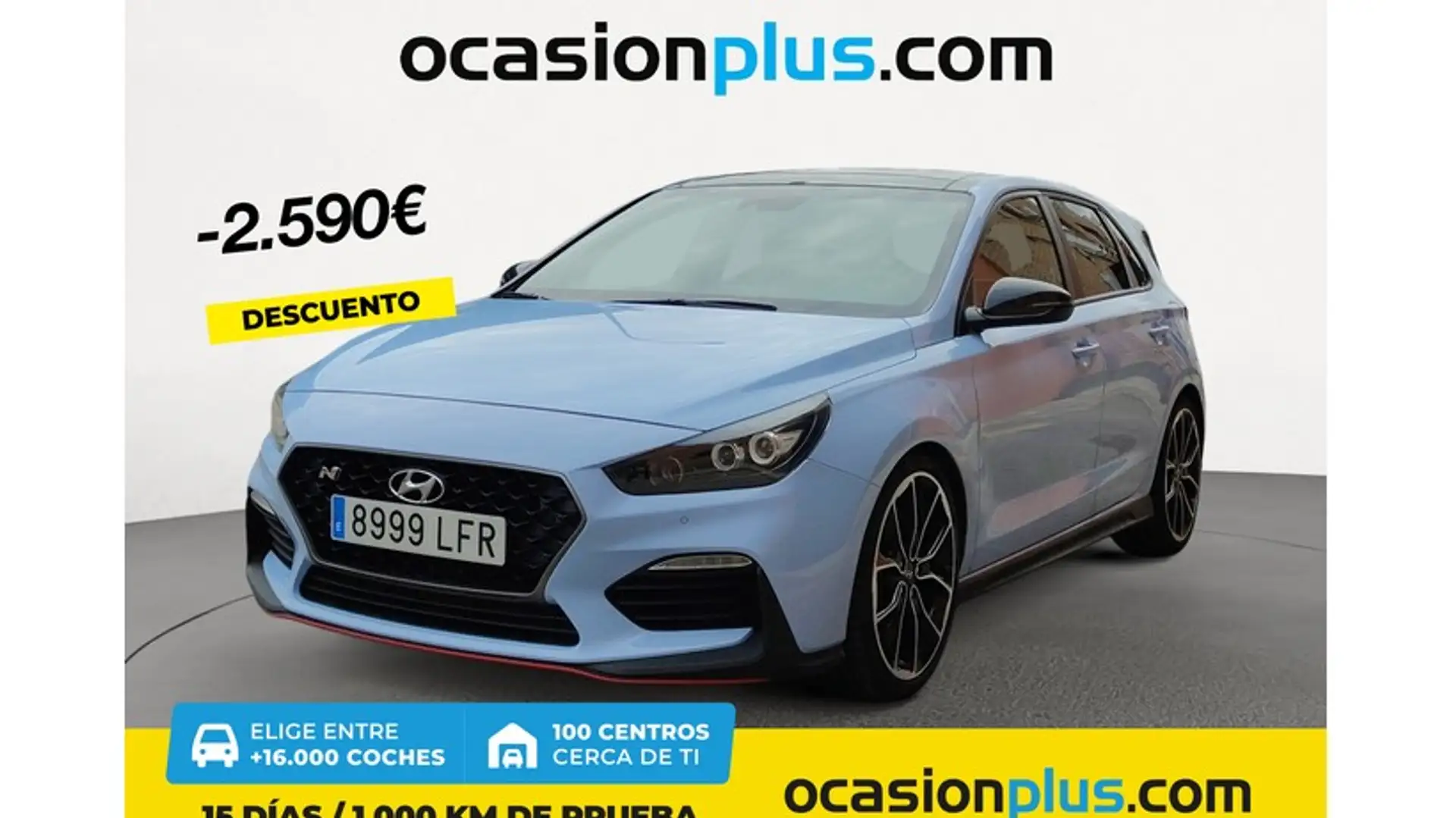 Hyundai i30 2.0 TGDI N Performance Sky 275 Bleu - 1