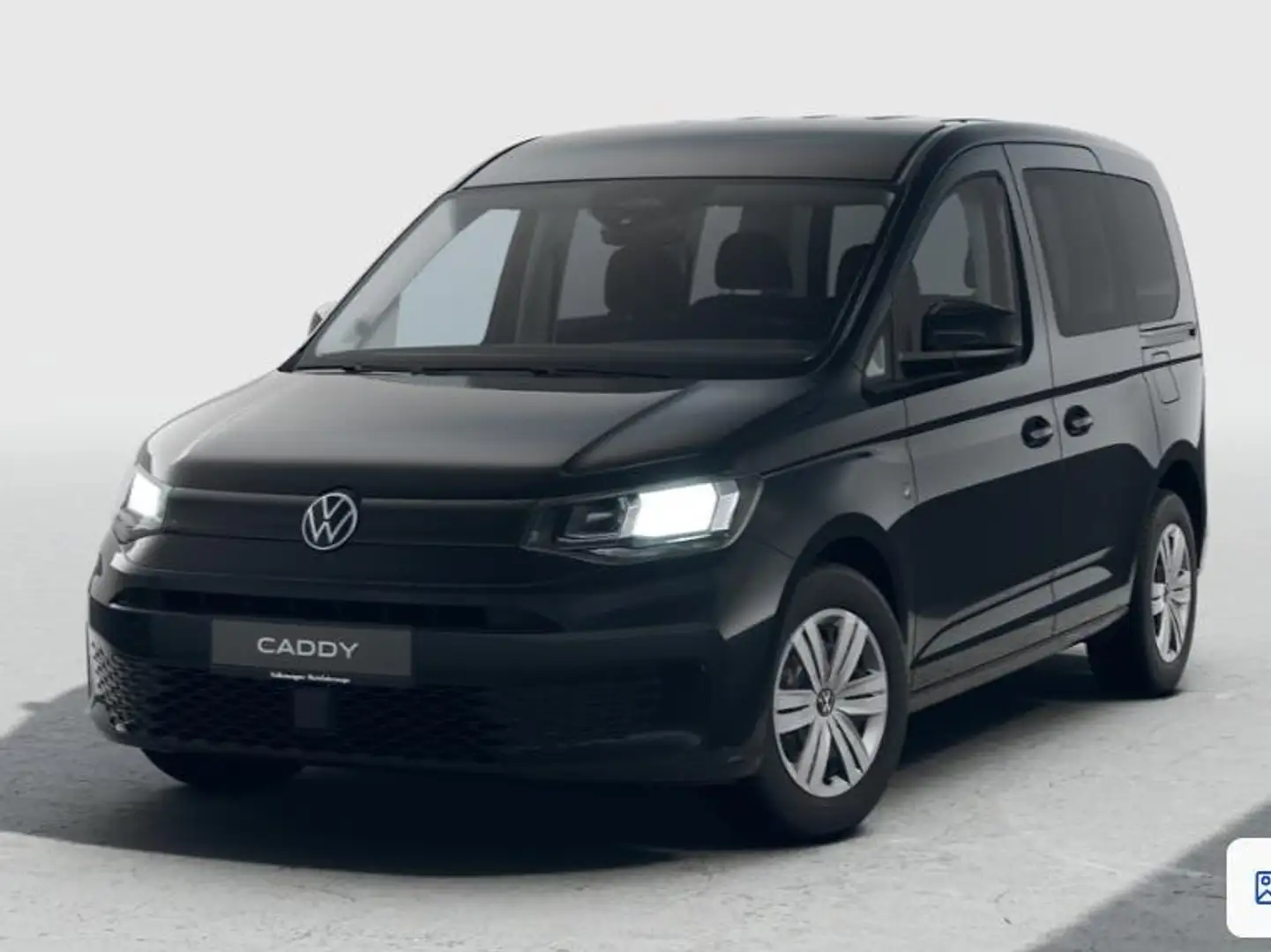 Volkswagen Caddy Space Zwart - 1
