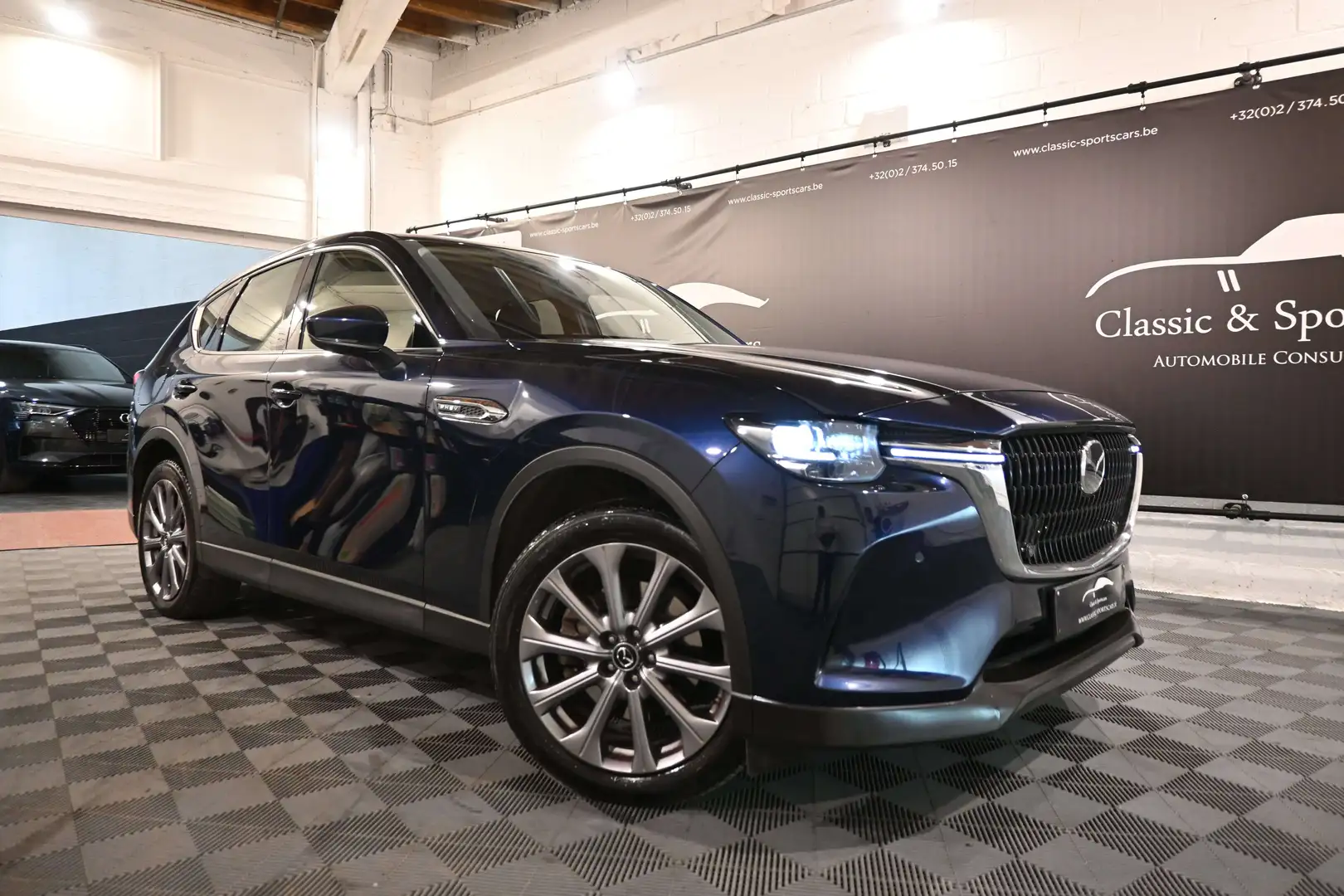 Mazda CX-60 CX-60 2.5 e-Skyactiv PHEV AWD / CARPLAY / CAMERA Bleu - 2