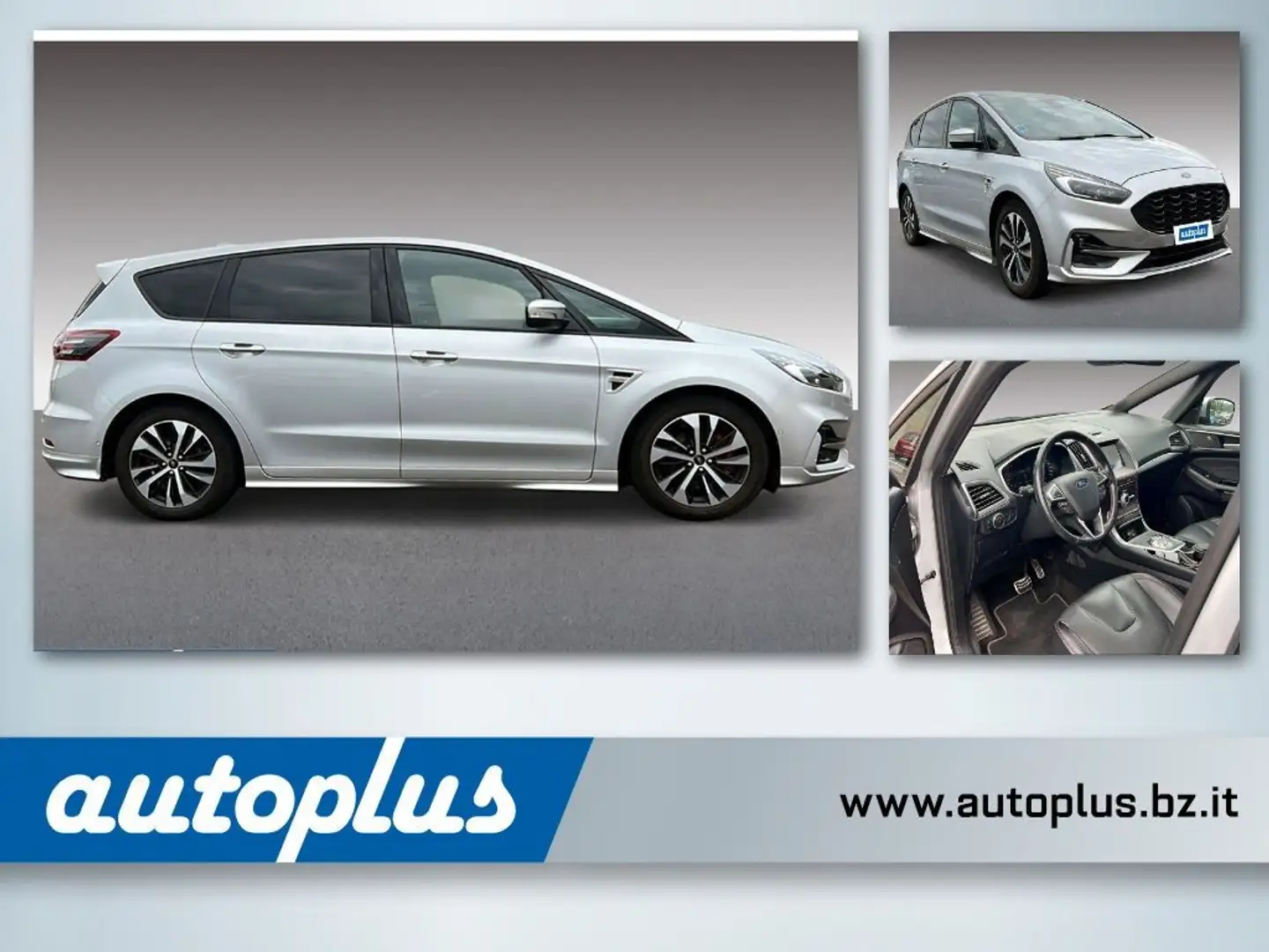 Ford S-Max ST-Line 2,0 EcoBlu A8 Powershift 7 Porte Argento - 1