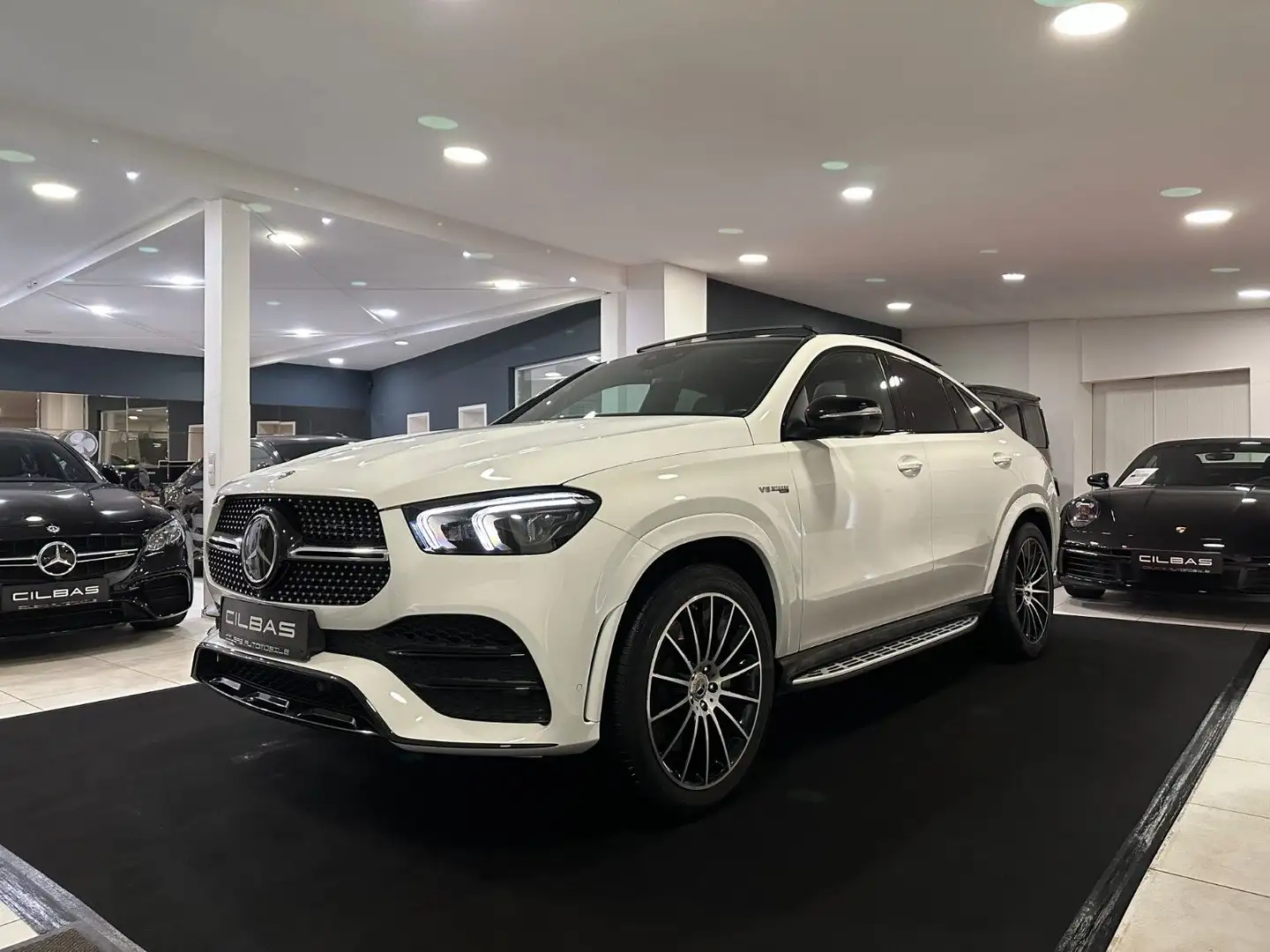 Mercedes-Benz GLE 400 d Coupe AMG-Line 4M*PANO*AIR*360*DIST* Weiß - 2