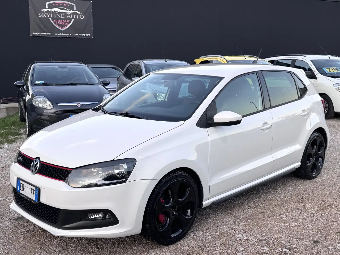 Volkswagen Polo GTI 1.4 TSI 180cv DSG 7 marce - Pelle Tabacco !! Wit - 1