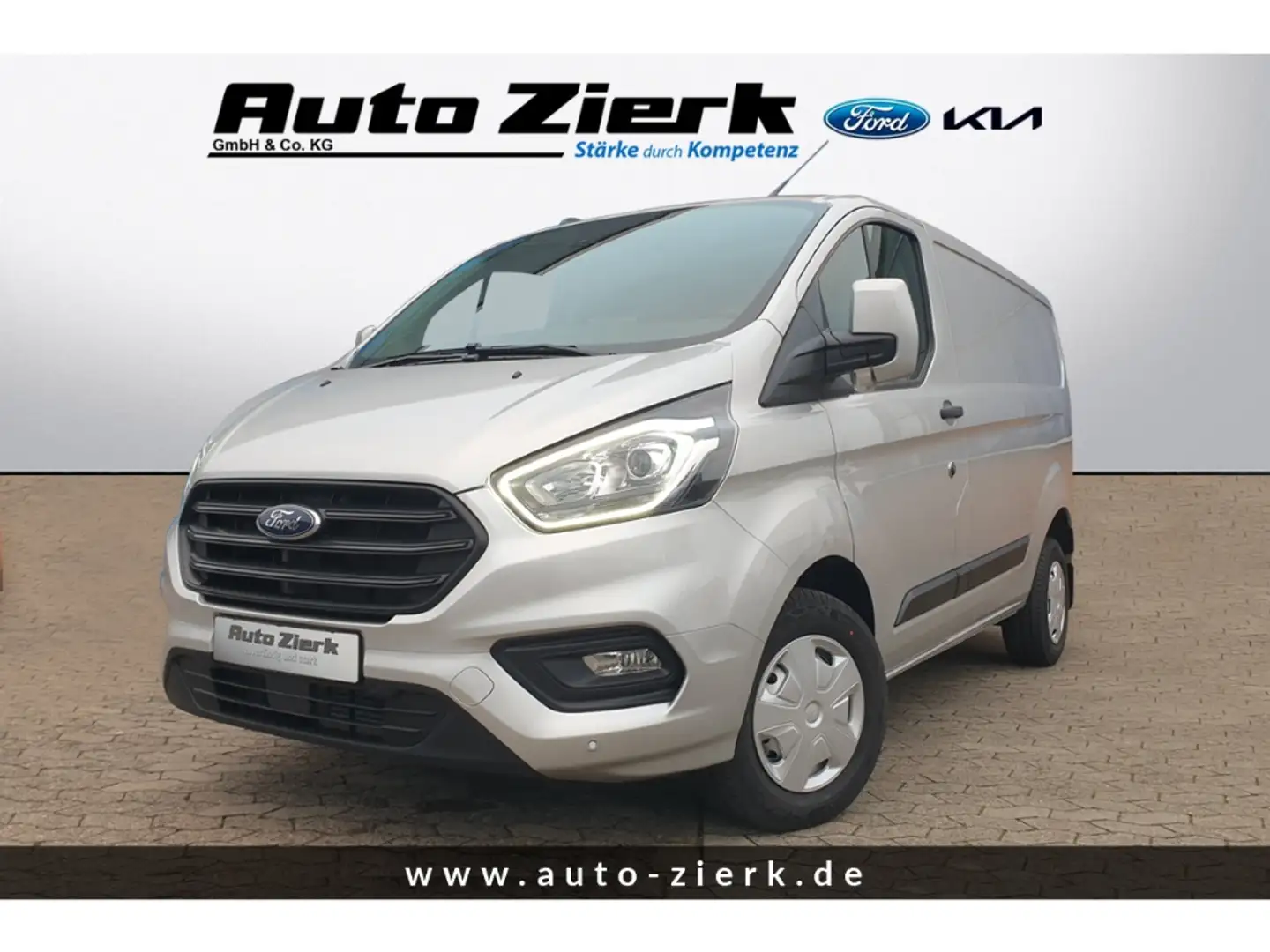Ford Transit Custom Kasten 280 L1 Trend 2.0 TDCi EU6d K Silber - 1