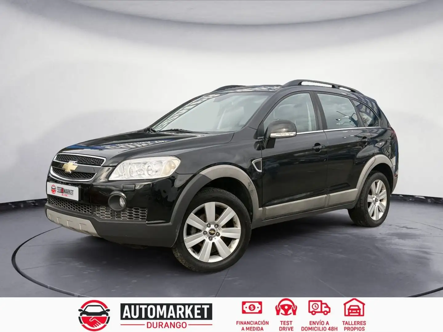 Chevrolet Captiva 2.0VCDi LT 7 pl. Negro - 1