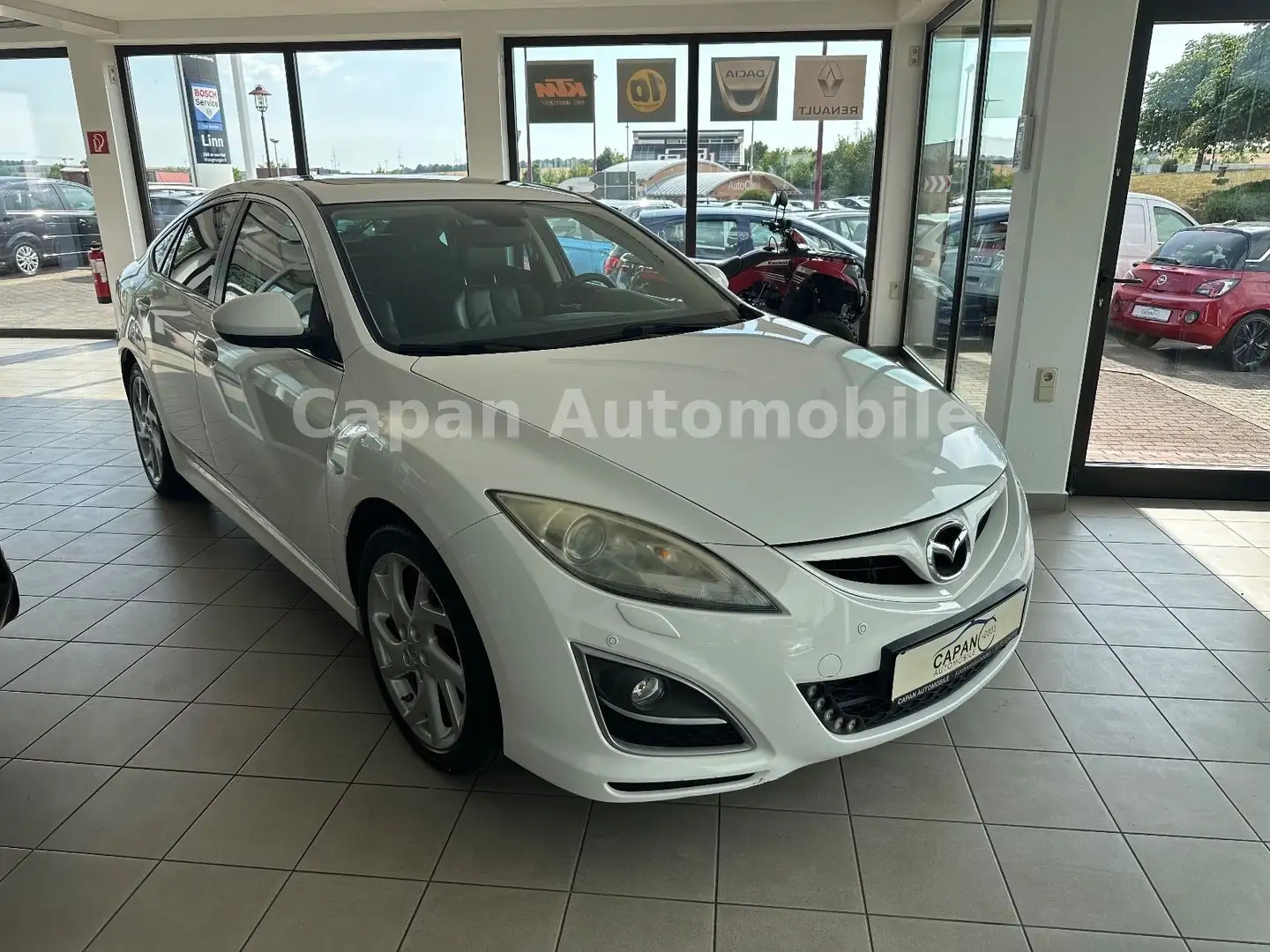Mazda 6 Lim. 2.5 Sports-Line LPG/Navi/Xenon/SHZ/PDC/E5 Fehér - 1