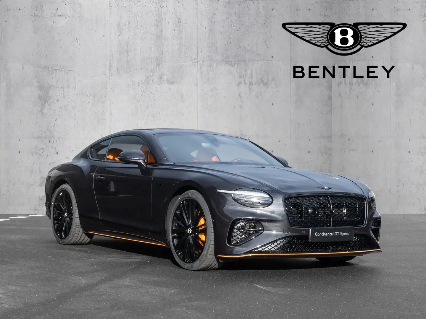 Bentley Continental GT Speed Mandarin Bespoke Interior Negro - 1