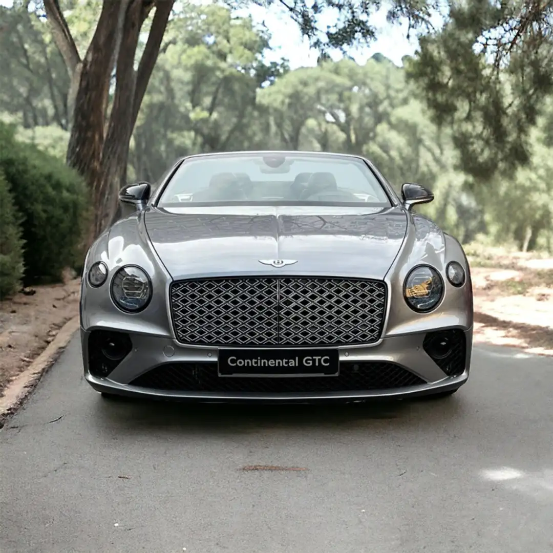 Bentley Continental GT Mulliner Convertible V8 Gris - 1