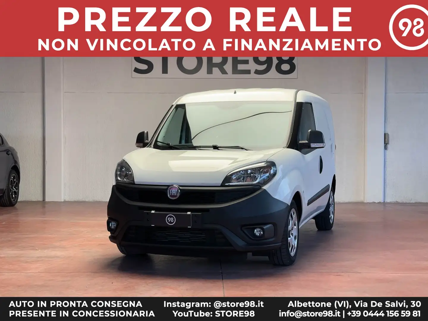 Fiat Doblo Cargo 1.3 MJT 95cv *ALLESTIMENTO SORTIMO* Blanco - 1