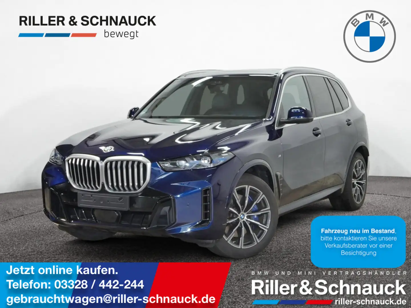 BMW X5 xDrive 30d M Sport PANO+AHK+STANDHZG+HK Blau - 1