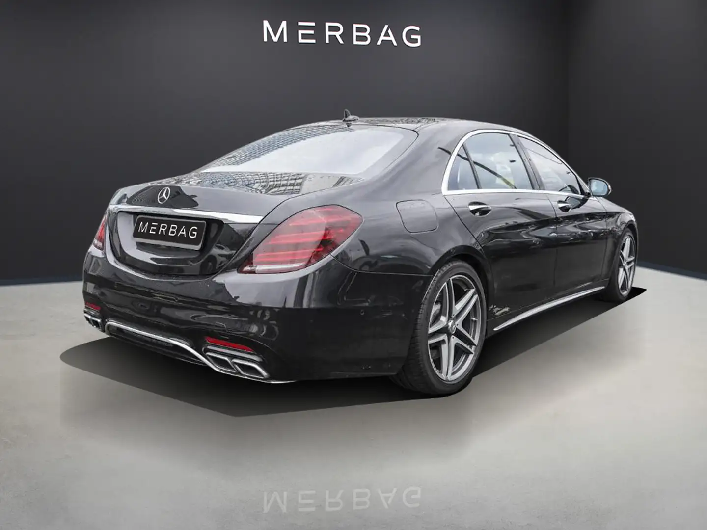 Mercedes-Benz S 63 AMG 4M L PANO STH. MASSAGE HUD EXCLUSIVE Zwart - 2