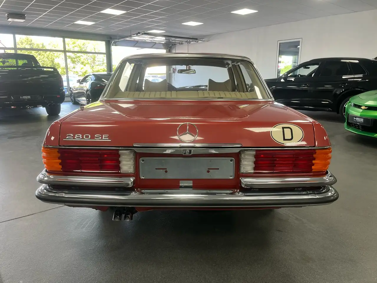 Mercedes-Benz 280 SE W116 Originallack/1. Hand/Schalter/Neuzustand, foto 8