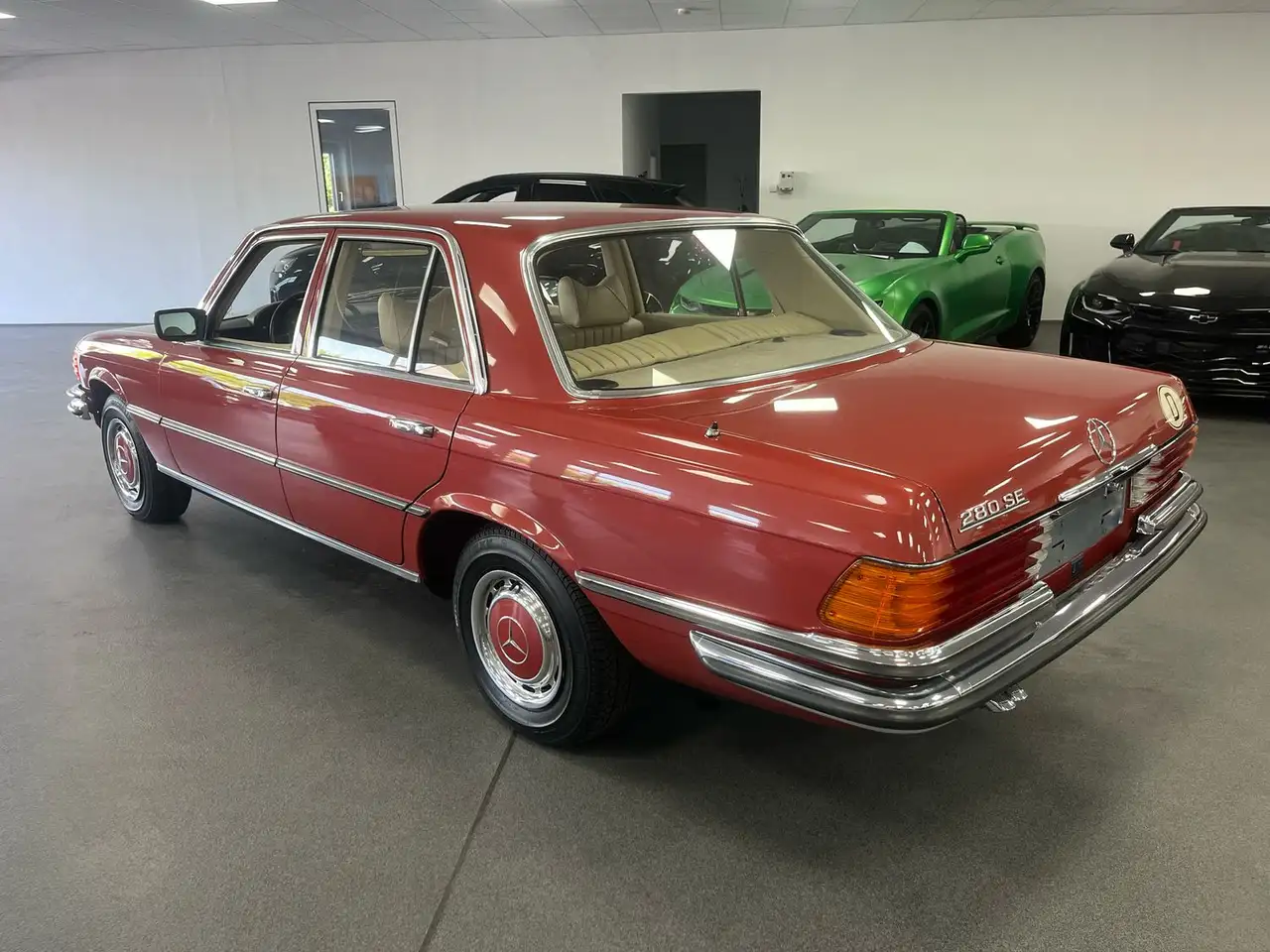 Mercedes-Benz 280 SE W116 Originallack/1. Hand/Schalter/Neuzustand, foto 7