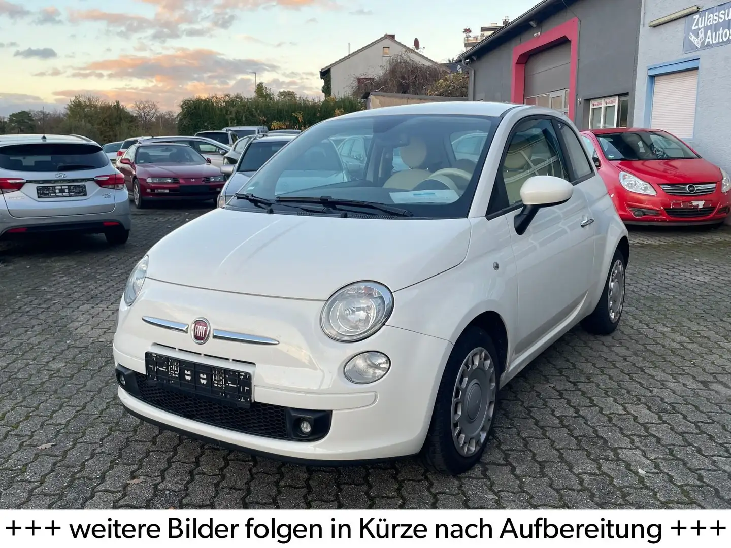 Fiat 500 Pop"Klima"Parkhilfe"Bordcomputer"6.Gang" Weiß - 1