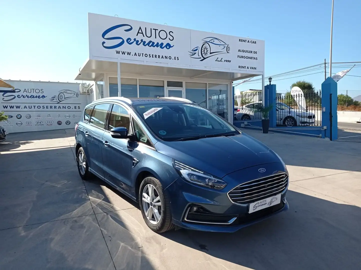 Ford S-Max 2.0TDCi Panther Titanium 150 Blau - 1