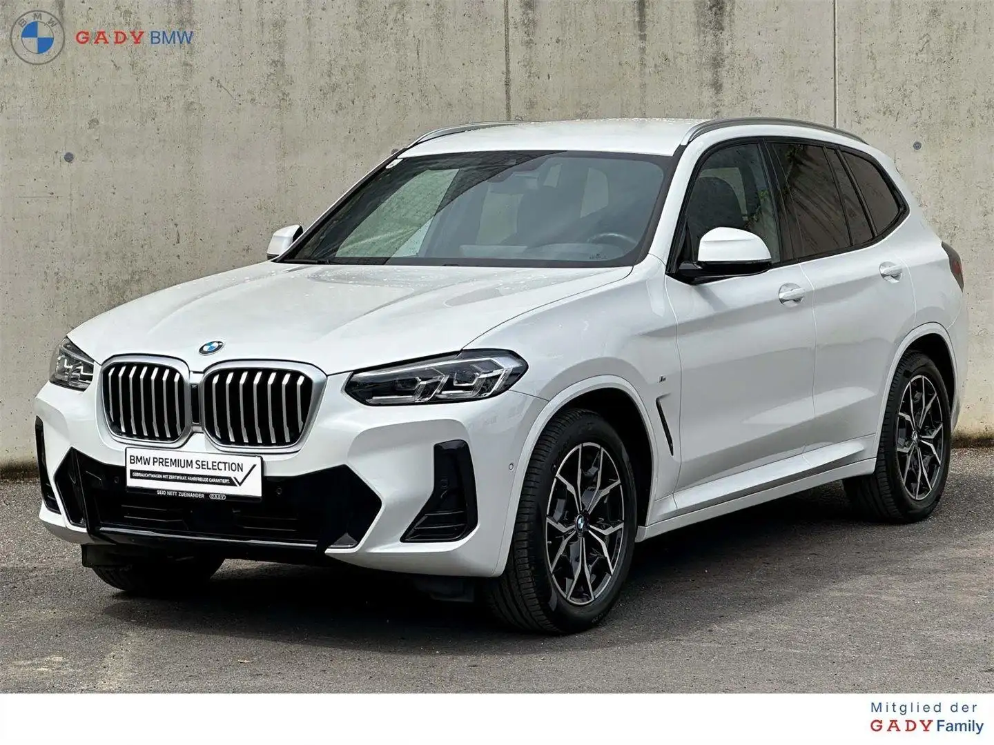 BMW X3 xDrive 20d Blanc - 1