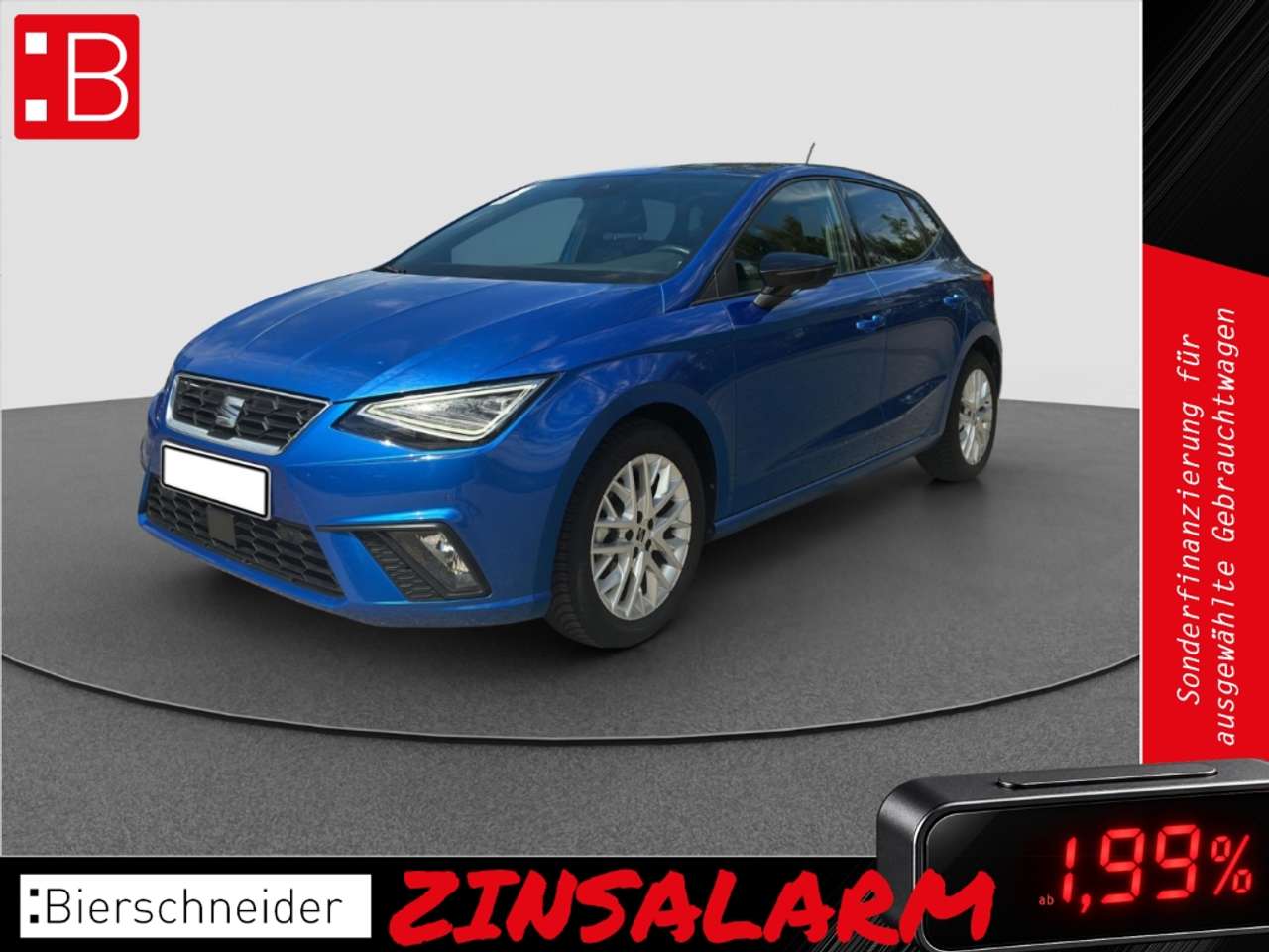 Seat Ibiza 2025 — 1.0 TSI DSG AB198EUR FR NAVI REAR VIEW SHZ