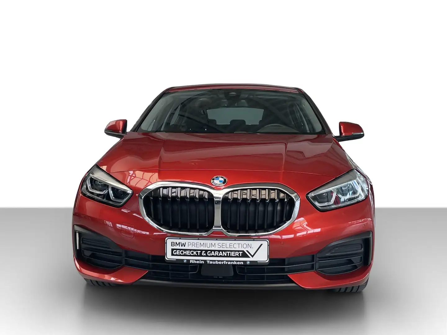 BMW 118 i Advantage NaviProf*AHK*Tempo*SHZ*PDC v+h Orange - 2