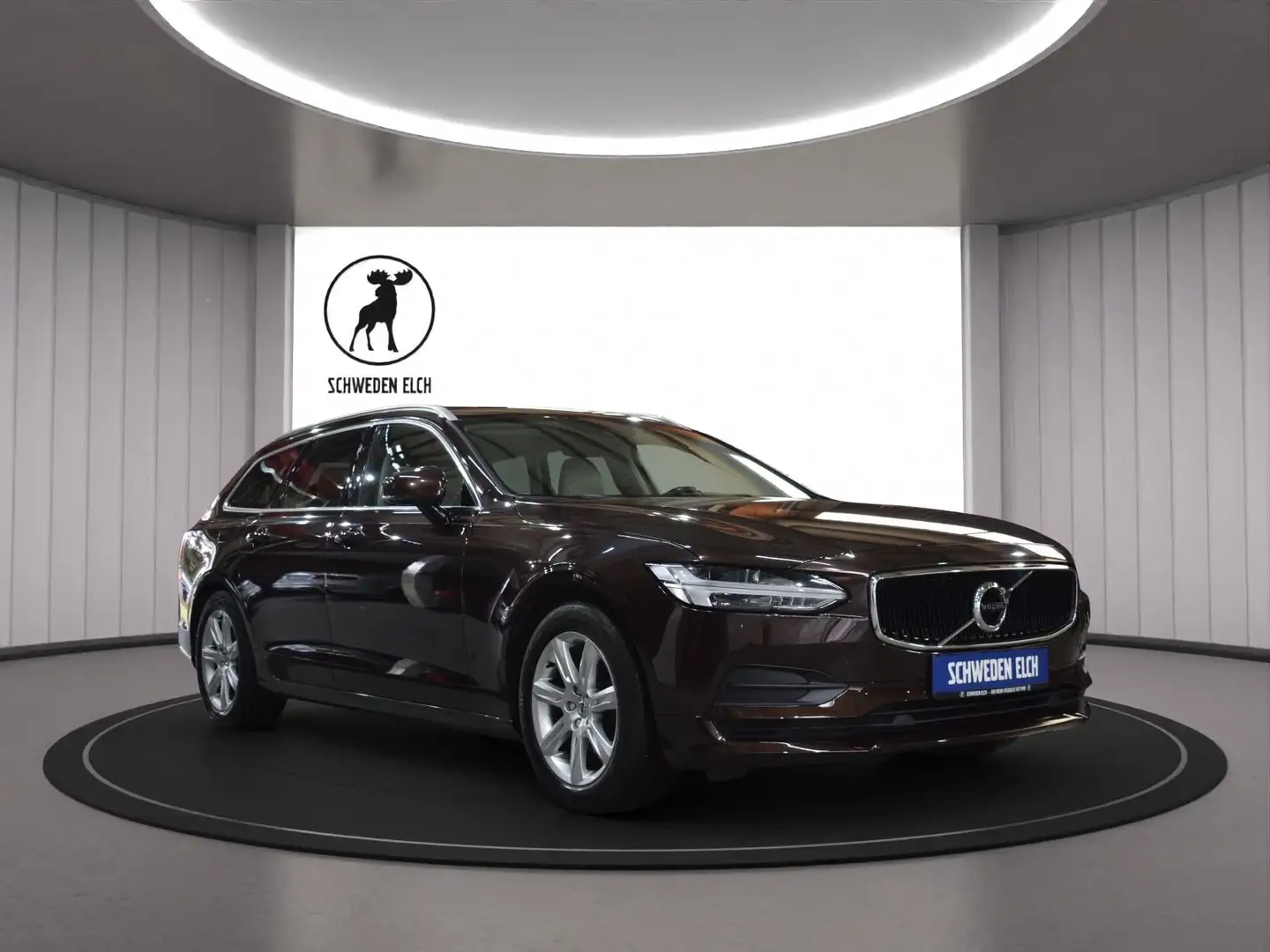 Volvo V90 +GARANTIE+AHK+LED+NAVI+ASSISTENTE+MWST. Коричневый - 2