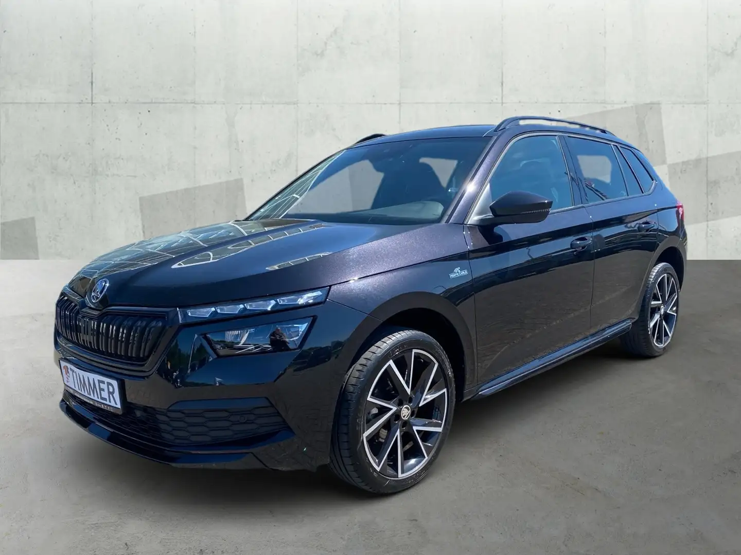 Skoda Kamiq 1.0 TSI MONTE CARLO *PANO *LED *SHZ *18" LM * Zwart - 2