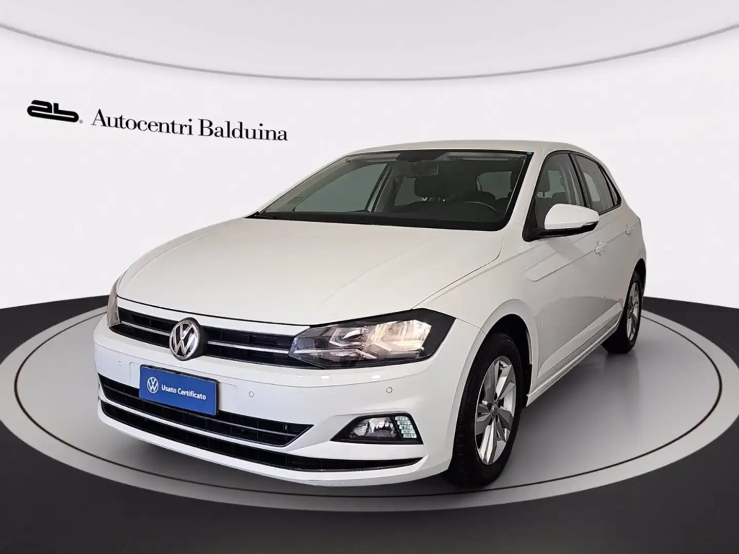 Volkswagen Polo 5p 1.0 tsi comfortline 95cv Blanc - 1