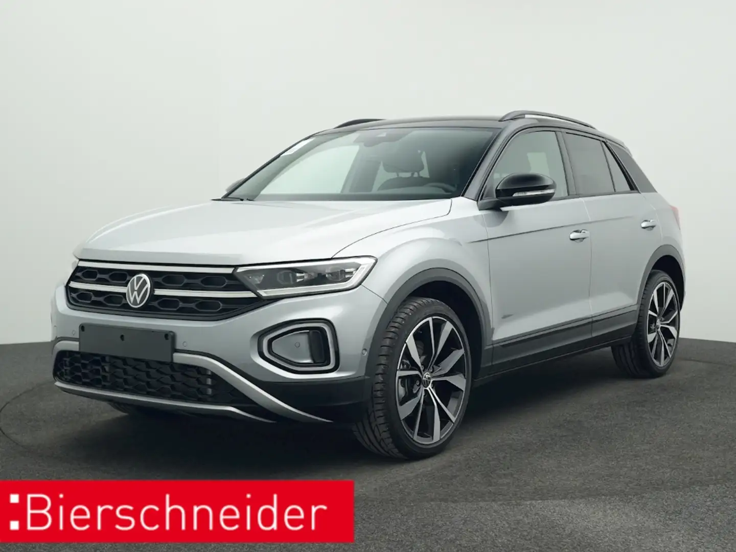 Volkswagen T-Roc 2.0 TDI DSG Style Black-Style inkl. ALU-WKR KAMERA Silber - 1