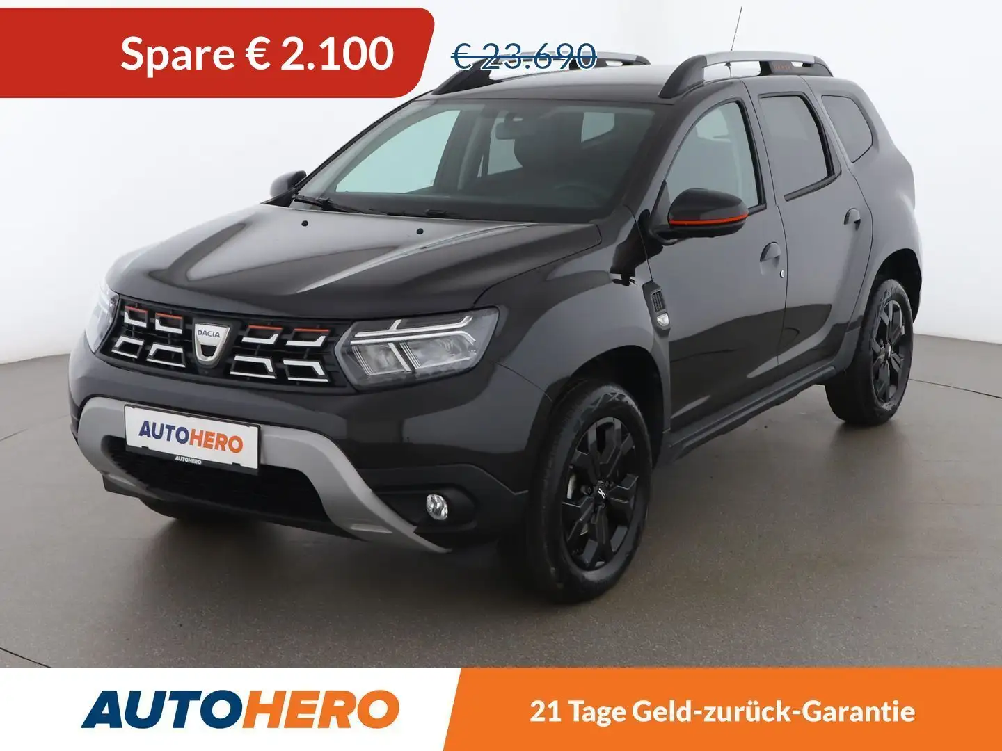 Dacia Duster 1.3 TCe Extreme Aut. *CAM*NAVI*TEMPO*SHZ*TOT*BT* Noir - 1