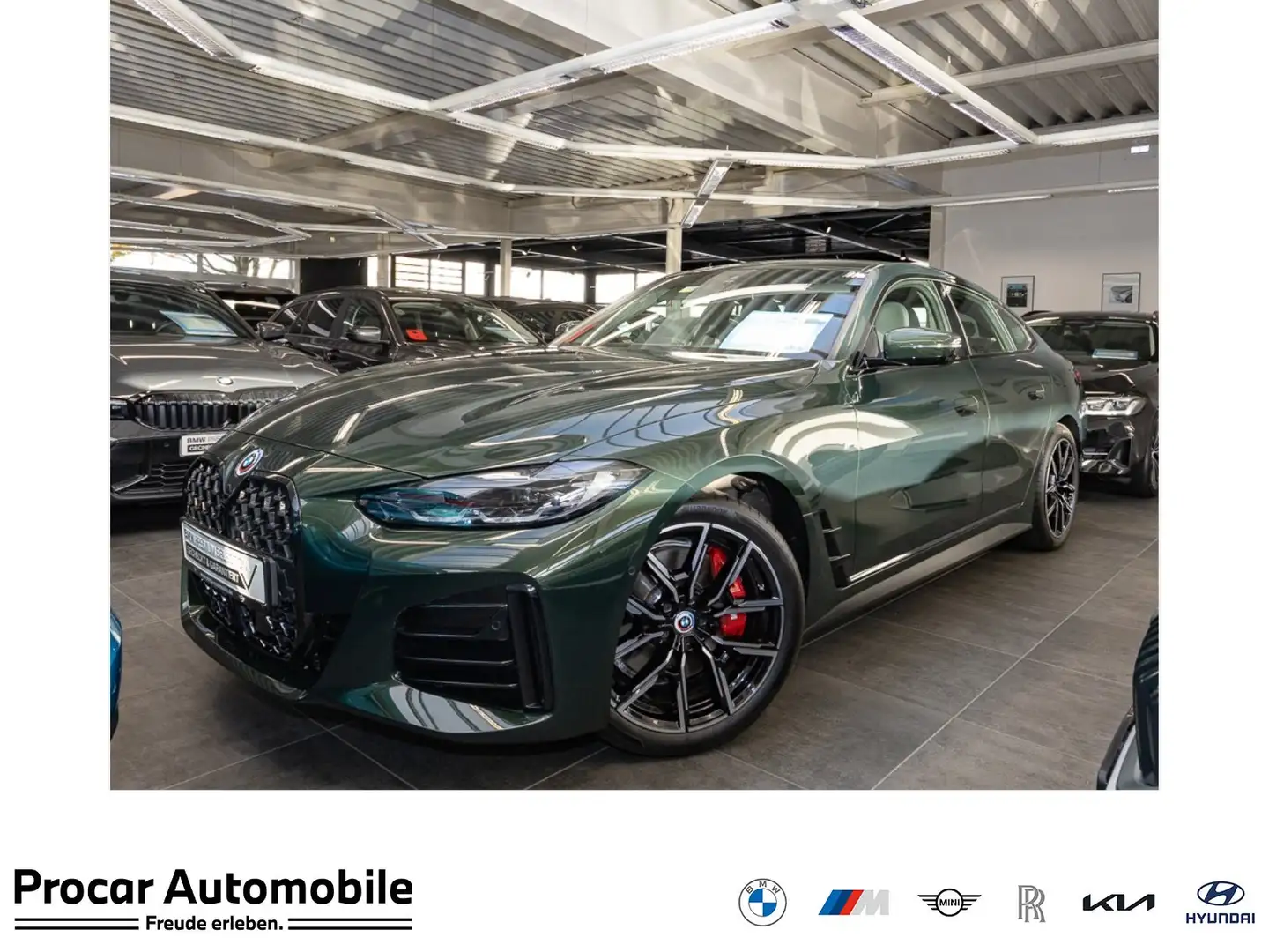 BMW 420 i Gran Coupé Sportpaket HiFi DAB Komfortzg. Grün - 1