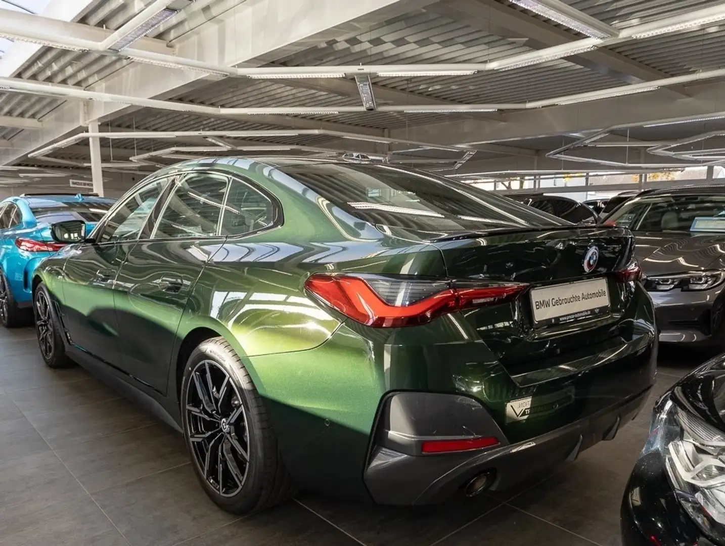 BMW 420 i Gran Coupé Sportpaket HiFi DAB Komfortzg. Verde - 2