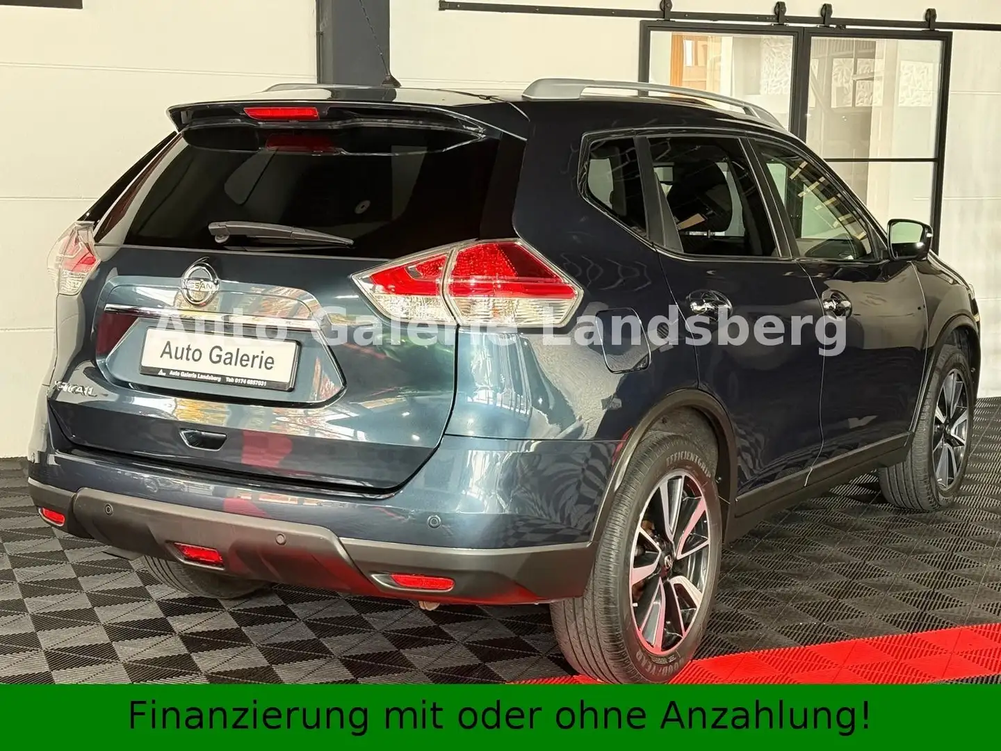 Nissan X-Trail 1.6dci*Tekna*Autom.*LED*Navi*Pano*Leder* Blau - 2