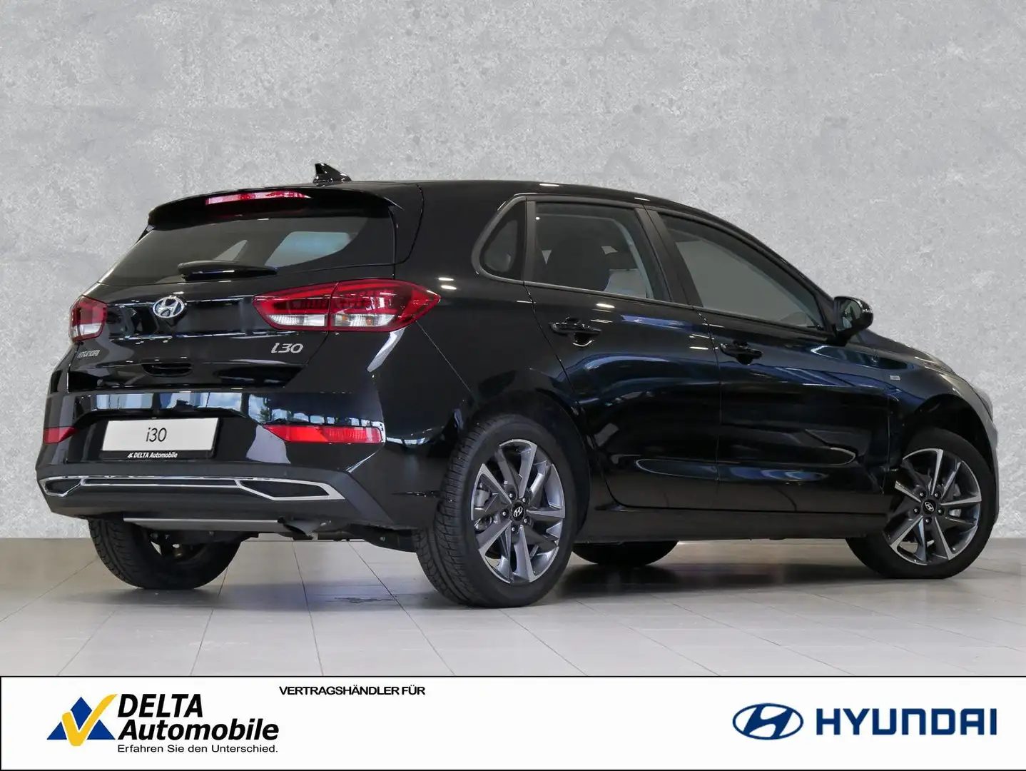 Hyundai i30 1.0 TGDI 48V Trend Voll-LED-Paket Navipaket Schwarz - 2