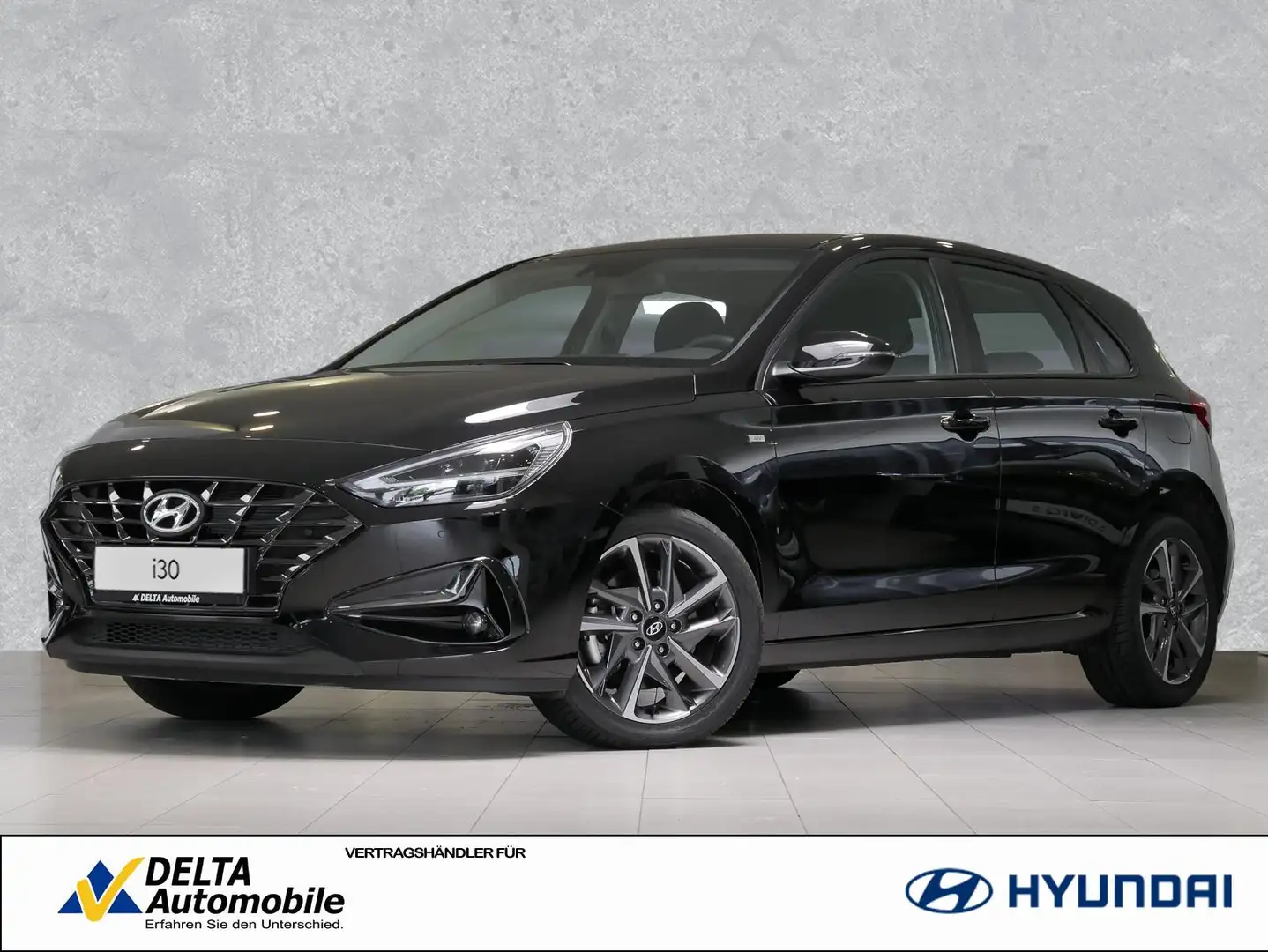 Hyundai i30 1.0 TGDI 48V Trend Voll-LED-Paket Navipaket Schwarz - 1