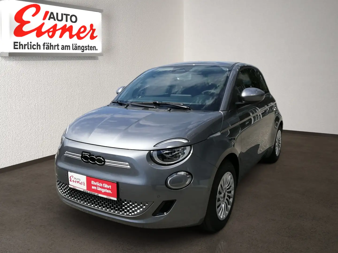 Fiat 500e HB SpurH KlimaA Kam. SHZ Grau - 2